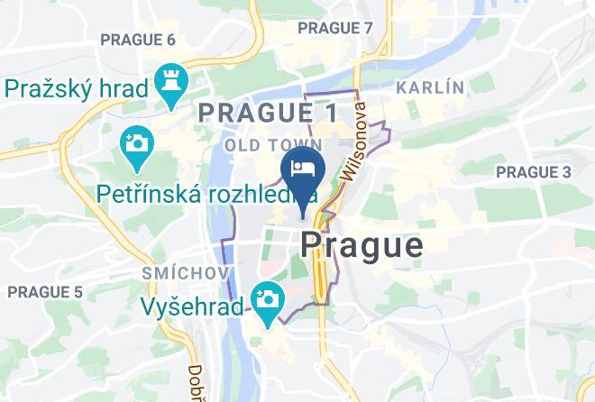 Prague - Hotel Prague Star Maps