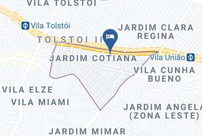 Sao Paulo Sapopemba - Star Hotel Maps