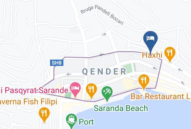 Saranda - Star Hotel Saranda Maps