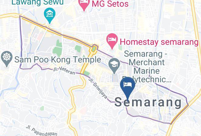 Star Hotel Semarang Map