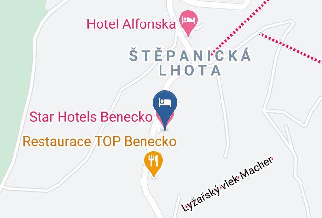 Semily - Star Hotels Benecko Maps