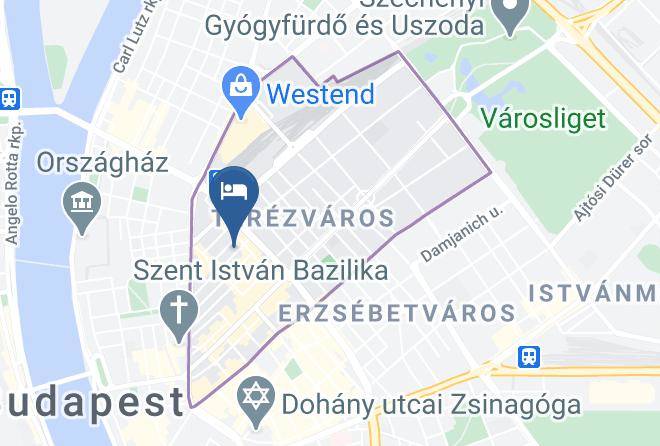 Budapest Terezvaros - Star Inn Hotel Budapest Centrum By Comfort Maps