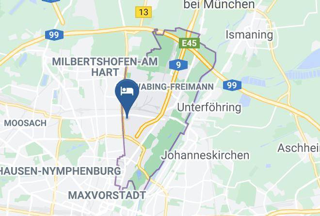 Munich District - Star Inn Hotel Munchen Schwabing By Comfort Maps