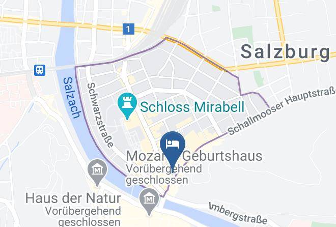 Salzburg - Star Inn Hotel Premium Salzburg Gablerbrau Maps