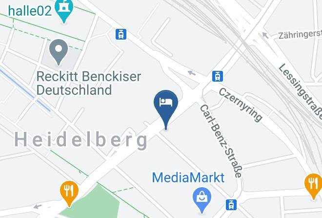 Heidelberg - Staycity Heidelberg Maps