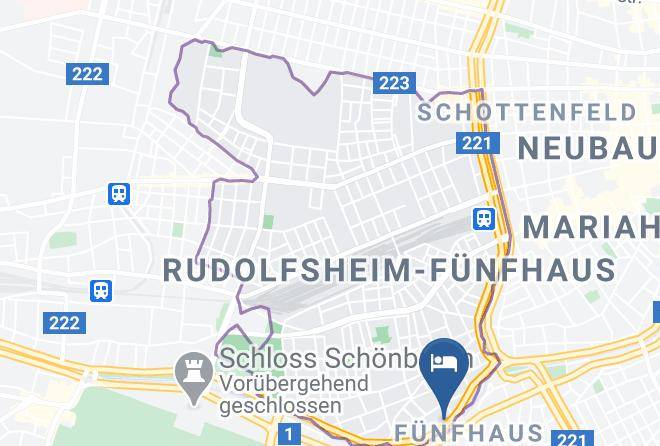 Vienna - Star Inn Hotel Wien Schonbrunn Maps