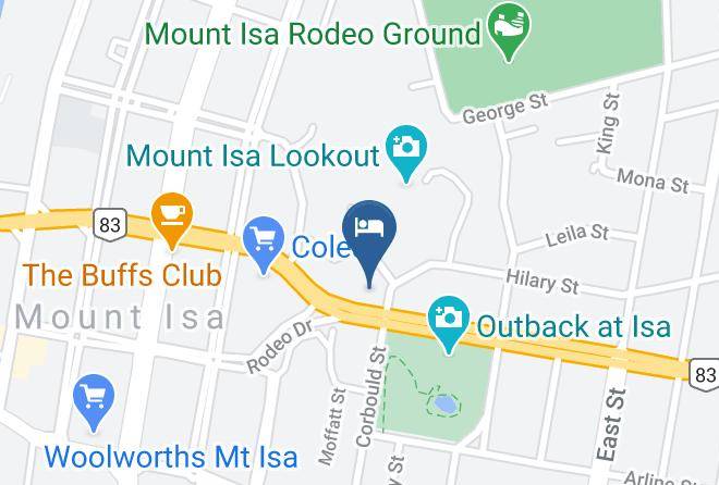 Mount Isa - Star Inn Maps