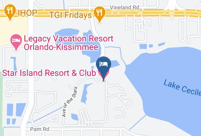 Star Island Resort & Club Map