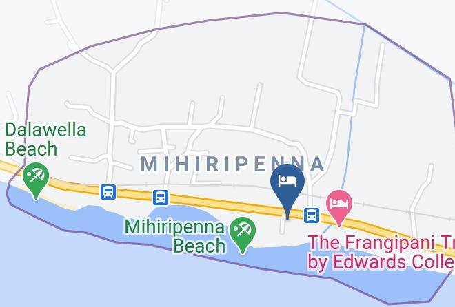Galle - Star Light Hotel Maps