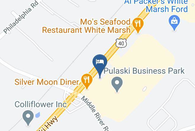 Baltimore - Star Motel Maps