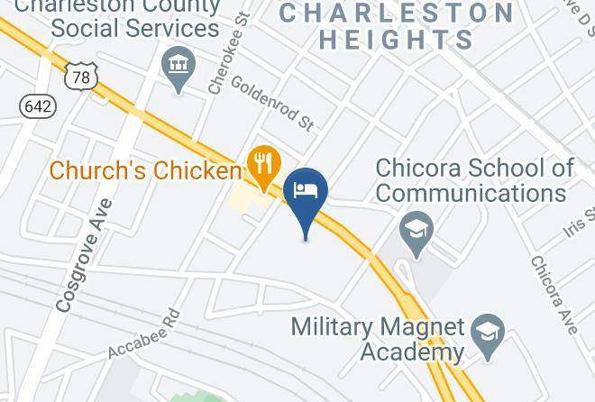 Star Of America Motel Map