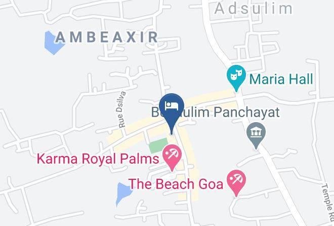 Salcete - Star Of The Sea Resort Maps