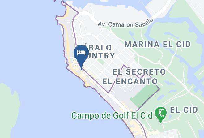 Mazatlan - Star Palace Beach Hotel Maps