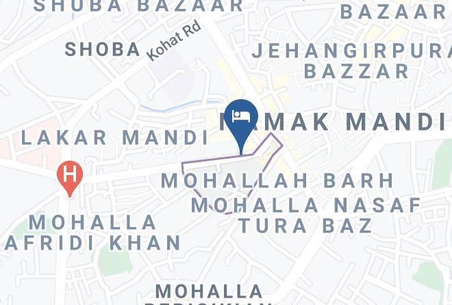 Peshawar - Star Qabail Hotel Maps