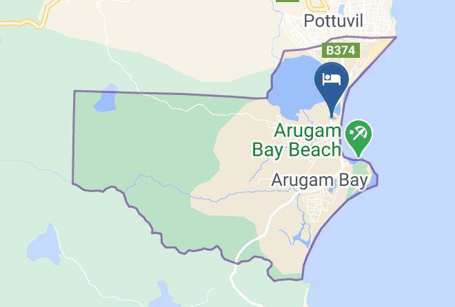 Star Rest Beach Hotel Arugambay Map