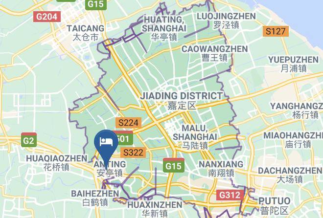 Jiading District - Star Time Youth Hotel Maps