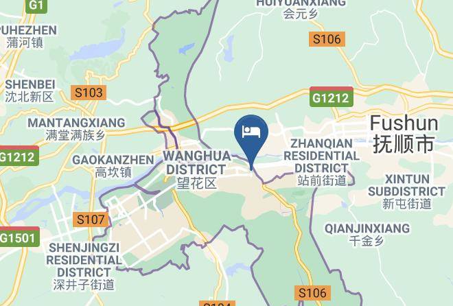 Fushun - Star World Hotel Maps