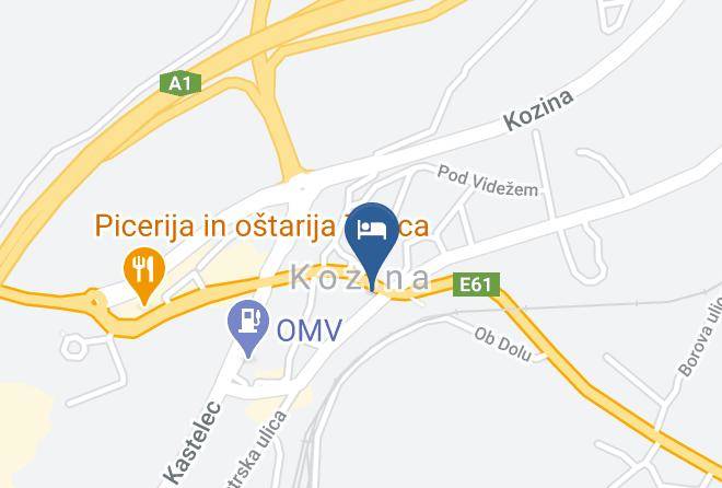 Kozina - Stara Hisa Maps