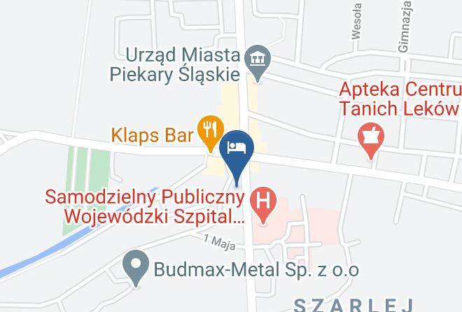 Piekary Slaskie - Hotel Stara Kamienica Maps