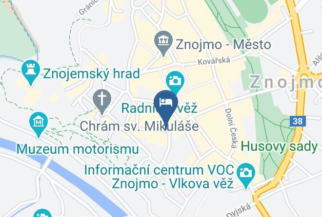 Znojmo - Stara Pekarna Znojmo Maps