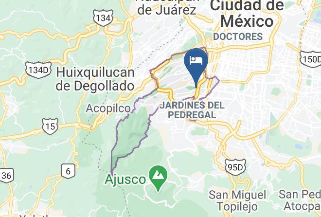 Alvaro Obregon - Stara San Angel Inn Maps