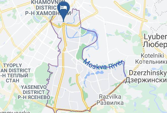 Moscow - Starboard Side Hotel Maps