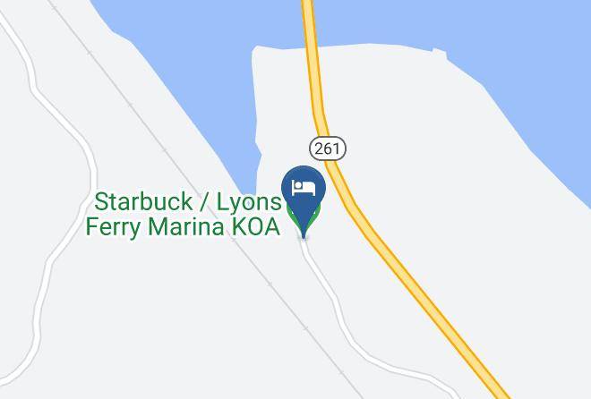 Columbia - Starbuck Lyons Ferry Marina Koa Maps