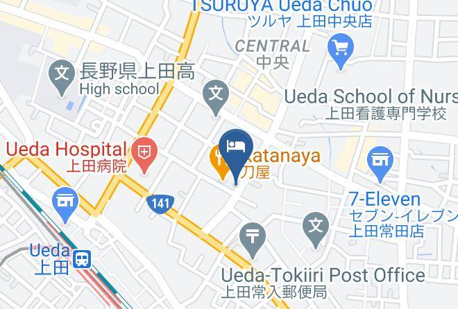 Ueda City - Stardust Lodge Maps