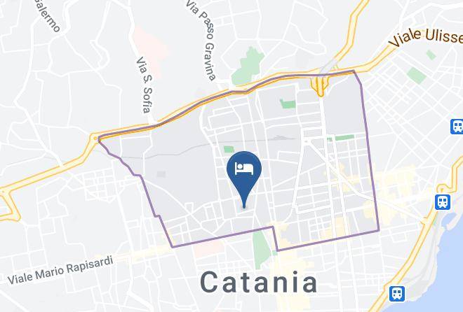 Catania - Stare In Centro Catania B&b Maps