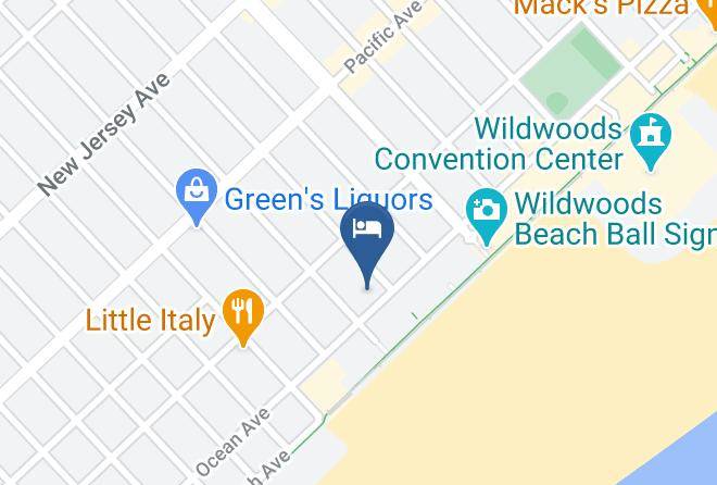 Cape May - Starfire Motel Maps