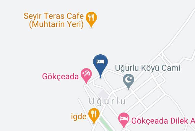 Gokceada - Deniz Yildizi Ada Evi Maps