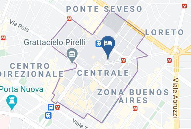 Milan - Starhotels Anderson Maps