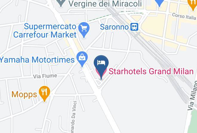 Varese - Starhotels Grand Milan Saronno Maps