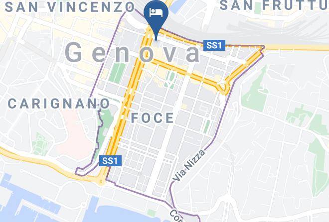 Genoa - Starhotels President Maps