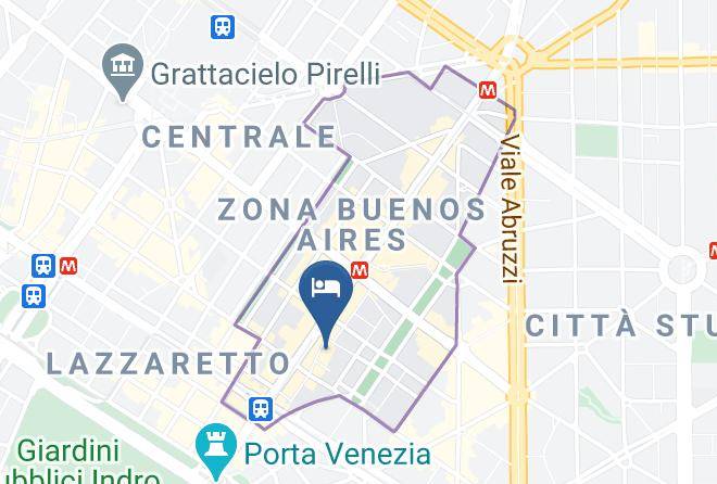 Milan - Starhotels Ritz Maps