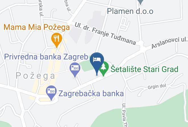 Pozega - Stari Grad Maps