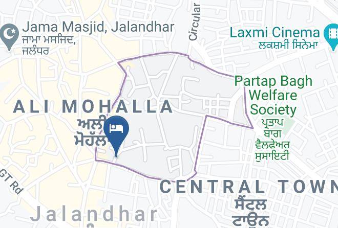 Jalandhar - Hotel Pari Maps