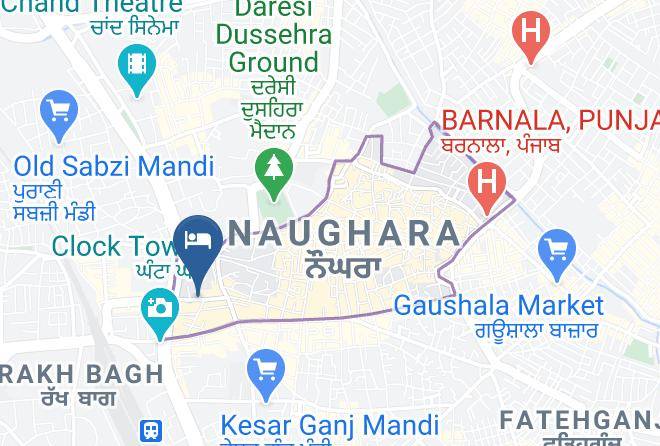 Ludhiana - Starihotel Mata Rani Road Maps