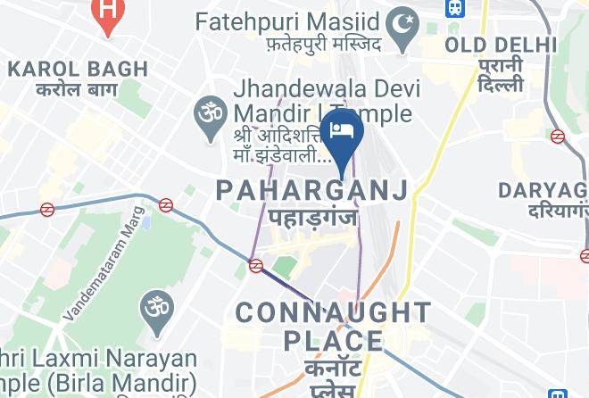 Paharganj - Starihotel Pahadganj Delhi Maps