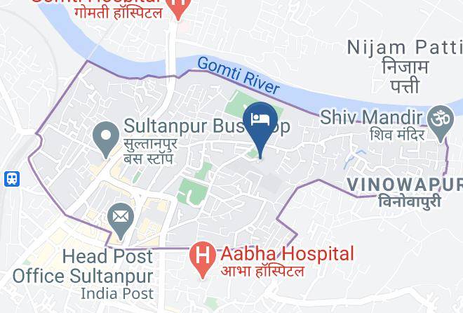 Sultanpur - Starihotel Sultanpur Maps