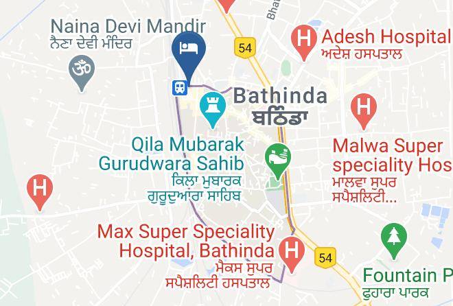 Starihotels Bhatinda Punjab Map