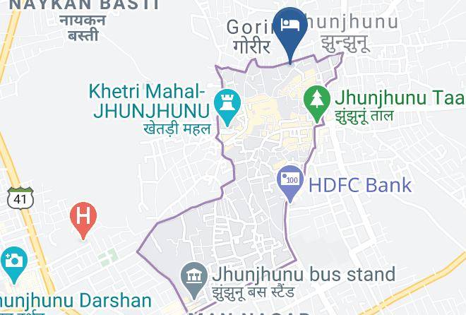 Jhunjhunun - Starihotels Jhunjhunu Maps