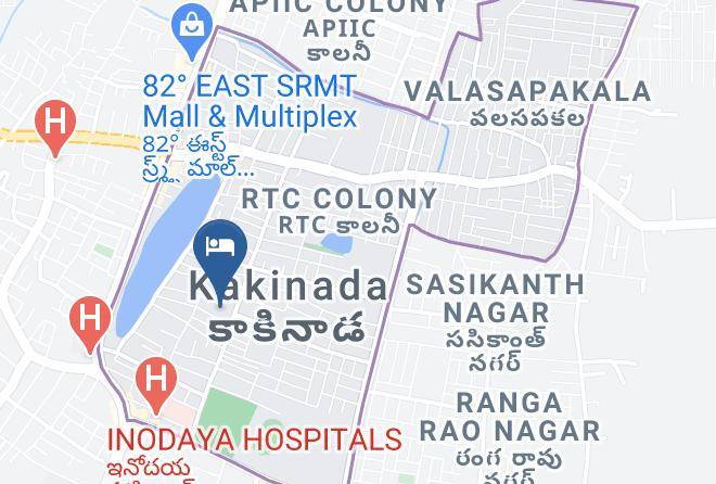 Kakinada - Starihotels Kakinada Andhra Pradesh Maps
