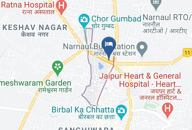 Starihotels Narnual Map