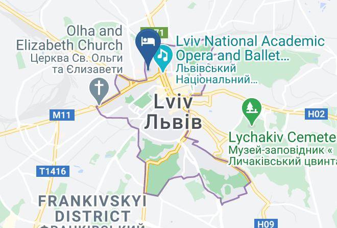 Lviv - Stariy Krakiv Maps