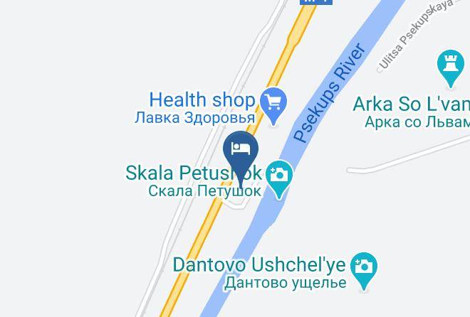 Goryachiy Klyuch - Stariy Zamok Maps