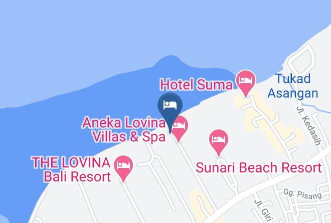 Buleleng Regency - Starlight Bungalows Maps