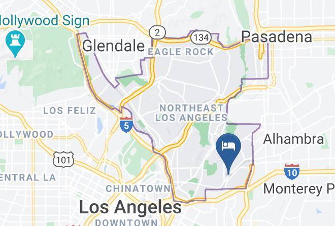 Los Angeles - Starlight Inn Maps
