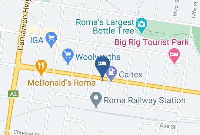 Maranoa - Starlight Motor Inn Maps