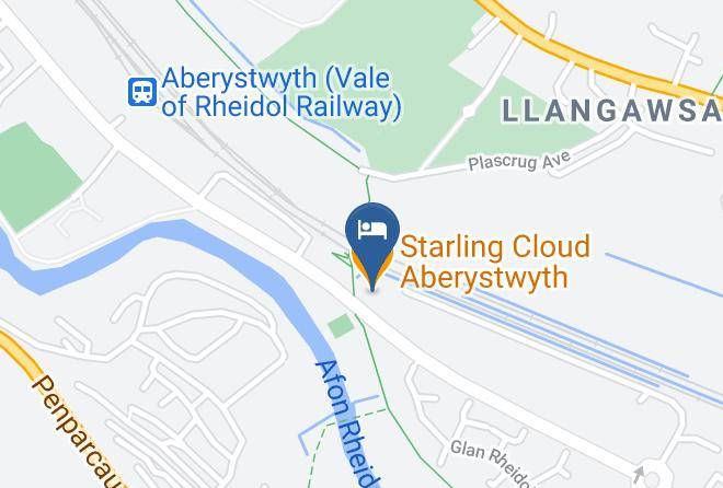 Ceredigion - Starling Cloud Aberystwyth Maps